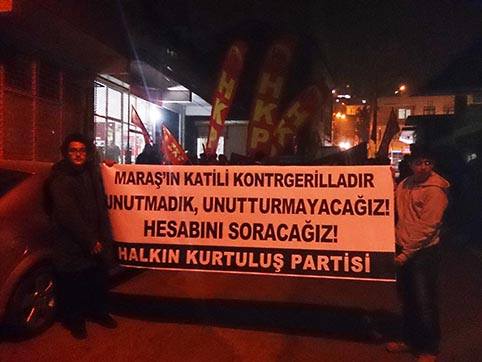 Maraş Katliamı 35. yıldönümünde İzmir’de lanetle anıldı