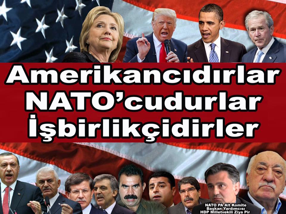 Sizi, “Amerikancı Burjuva Kürt Hareketi” olarak niteleyince anında küplere biniyorsunuz. Ve bize saldırıyorsunuz, “Faşist”, “Irkçı”, “Kafatasçı”, “Kürt düşmanı” filan diye…  Peki bunlar ne?