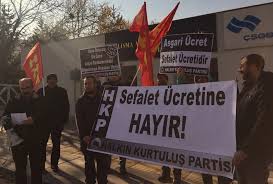 Sefalet Ücretini Protesto ederken de yalnızdık