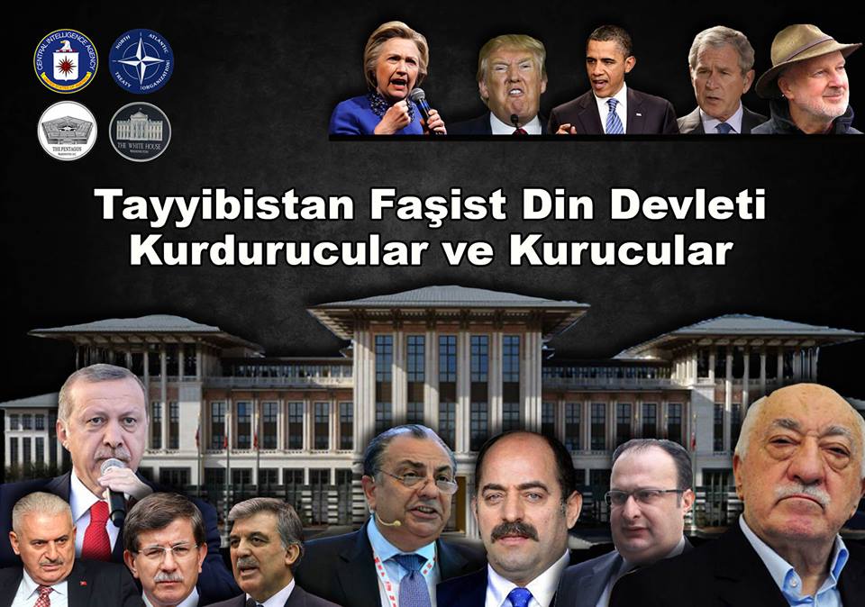 Aslında bu Kaçak Saraylı Reis’in AKP’gilleri’nin  ve hülooğğ’cularının tamamı biliyor da  Laik Cumhuriyet’i yerle bir ettiklerini,  ortada Anayasa manayasa hiçbir şey bırakmadıklarını,  bir Sorosçu Kemal’in Amerikancı lahmacun pideleri bilmiyor,  bir de Sevr’ci Soytarı Sahte Sol’un sözde yazarçizerleri…