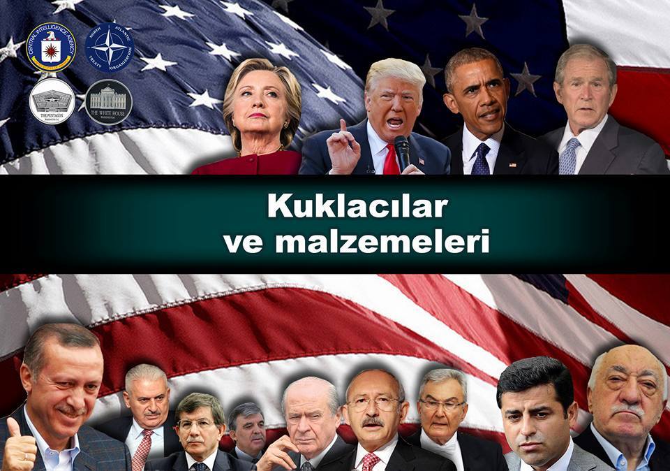 Saygıdeğer Halkımız;  Hâlâ mı bunların aynı kuklacının oyuncakları olduğunu görmemekte ısrar edeceksin?