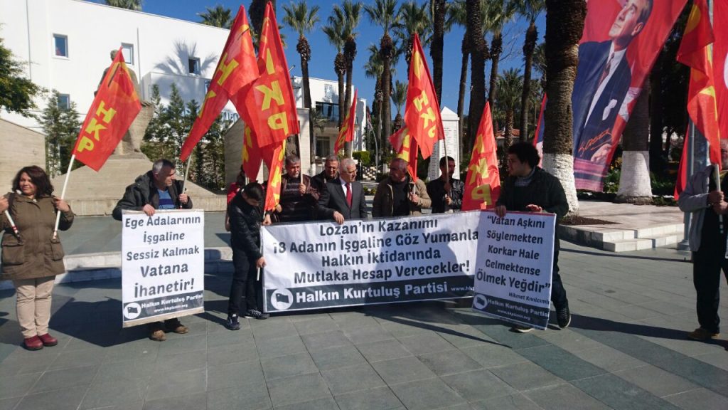 HKP, AKP’giller’in pısırıklığından cesaret alarak Adalarımızı işgal eden Yunanistan hakkında UCM’ye suç duyurusunda bulundu