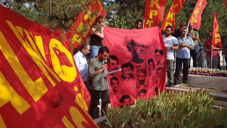 Devrim Şehitleri Ölümsüzdür!  Üç Şehitler ve Engin Yüzbaşıoğlu Yoldaş Ölümsüzdür!