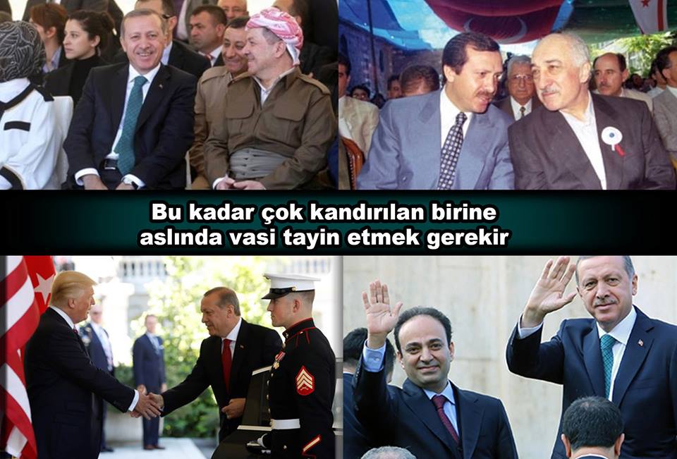 Kaçak Saray’da, Yeni Akademik Yılın açılışını yaptırtan Reis, hastası olduğu kürsüye çıkıp, mikrofona öksürüyor:  “Yanılmışız”