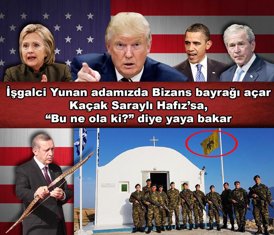 İşgalci Yunan Çakal anladı, Kaçak Saraylı ve avanesinde yürek Selanik olduğunu, geldikçe geliyor üstümüze…