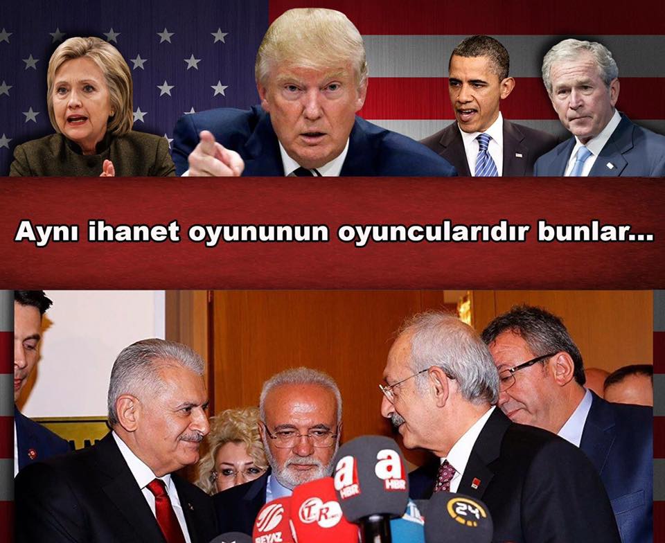 Yeni CHP’yi Gerçek CHP sanan içtenlikli fakat bilinçsiz kardeş!..  TESEV’ci, Sorosçu Hacı Kemal’in ve avanesinin şimdi şu yaptığına “muhalefet” mi diyeceksiniz?