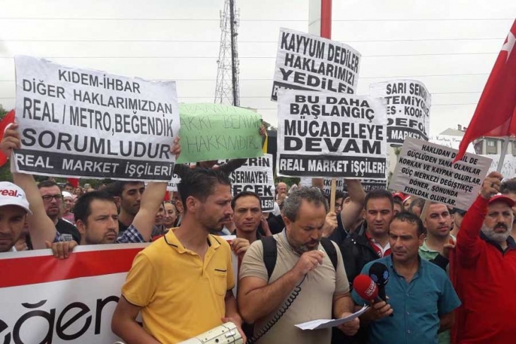 Real Market İşçileri: “Metro Ve Media Markt’ın Tüm Mağazaları Mücadele Alanımızdır.”