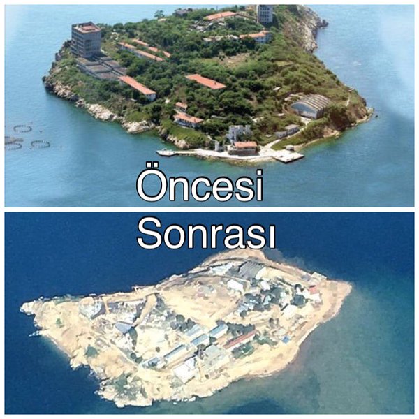 Yassıada’daki Tarih Ve Doğa Katliamına HKP’den Suç Duyurusu!