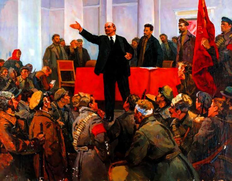 Selam olsun Ekim Devrimi’nin Önderi, Devrimler Kartalı Lenin Usta’ya!