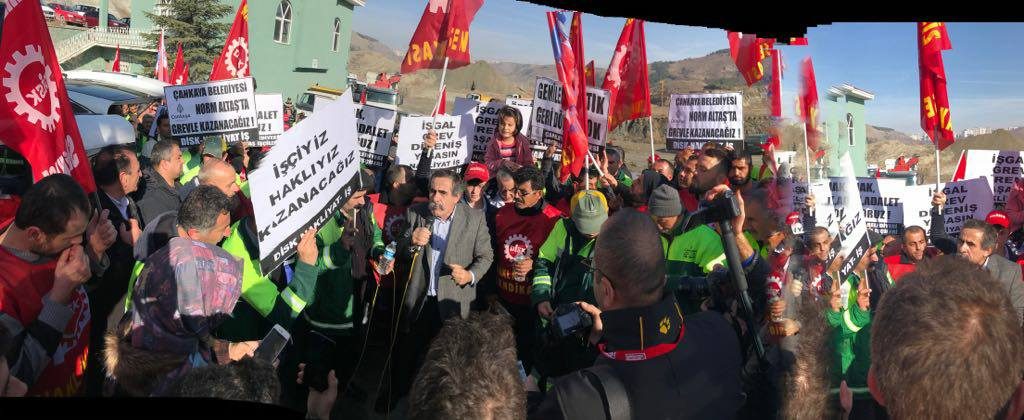 Nakliyat-İş’ten: Çankaya Belediyesi/Norm Altaş İş Ortaklığı’da 18 Aralık’da Greve Başlıyoruz