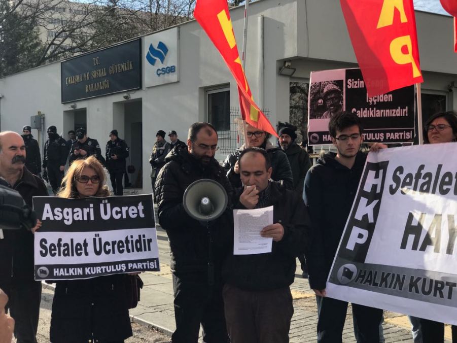 Sefalet ücretine mahkum olmayacağımızı haykırdık