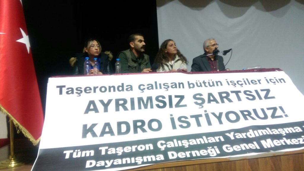 “Taşerona Kadro Aldatmacası” Aydın ve İzmir’de Tv Programları ve bir Panel ile anlatıldı