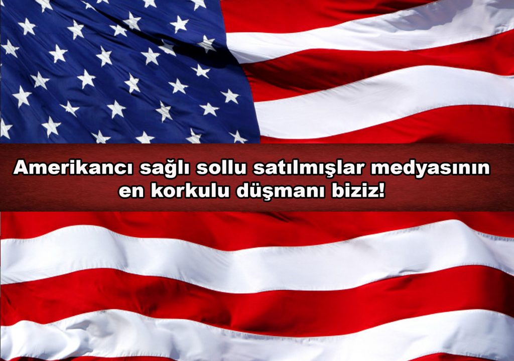 Sağlı sollu nasıl İblisçe bir Amerikancı Satılmışlar Medyasının ablukası altında bulunduğumuzu görebiliyor musunuz?