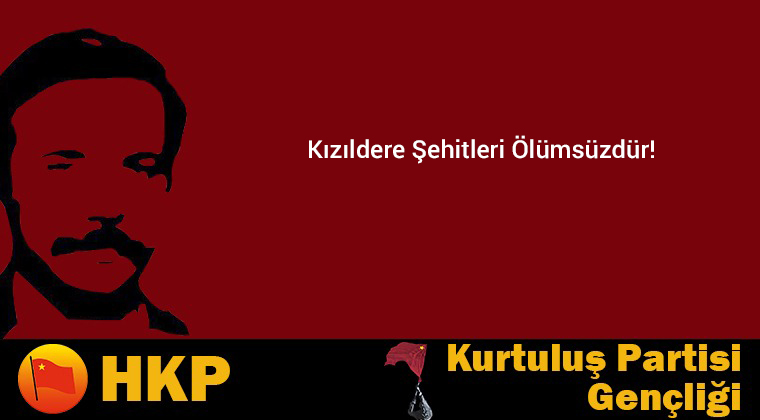 Kızıldere şehitleri ölümsüzdür