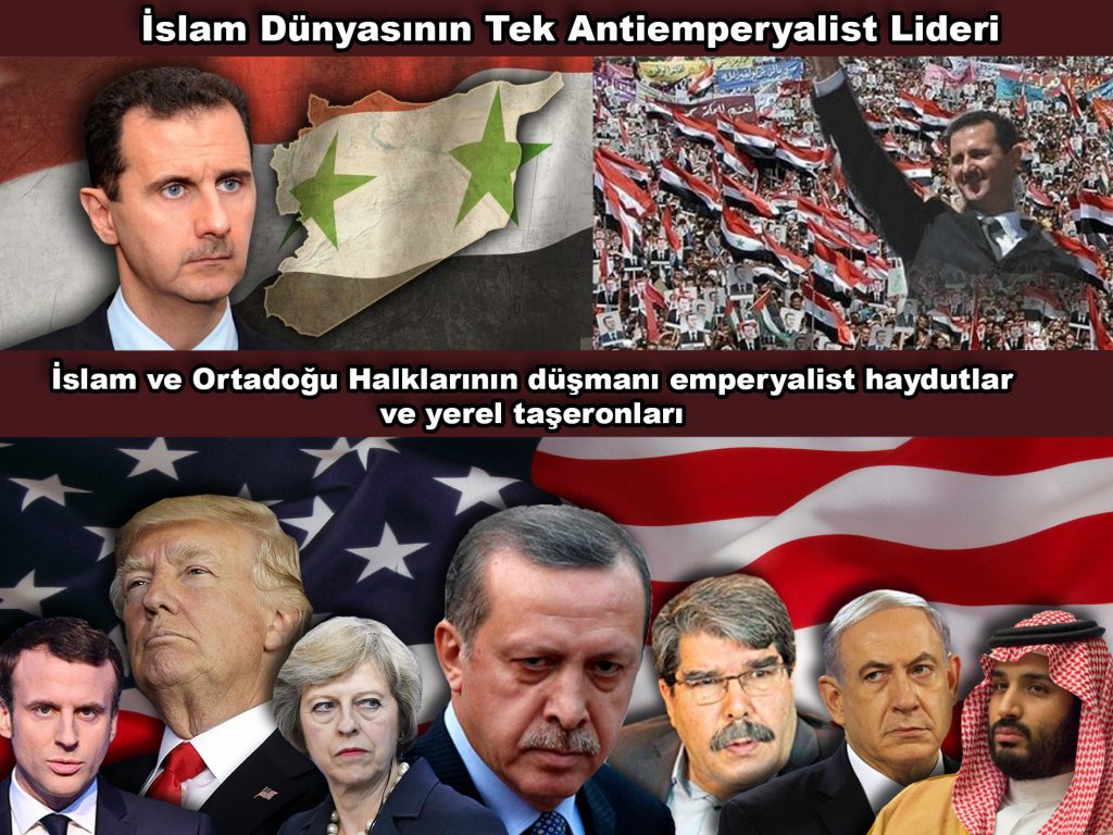 Emperyalist Çakal ABD, İngiltere, Fransa ve Bölgedeki aşağılık, hain taşeronları!