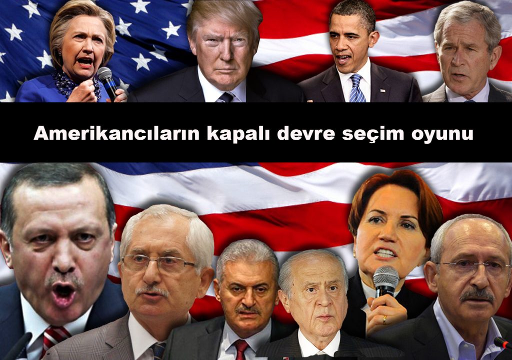 Amerikancıların kapalı devre seçim oyunu