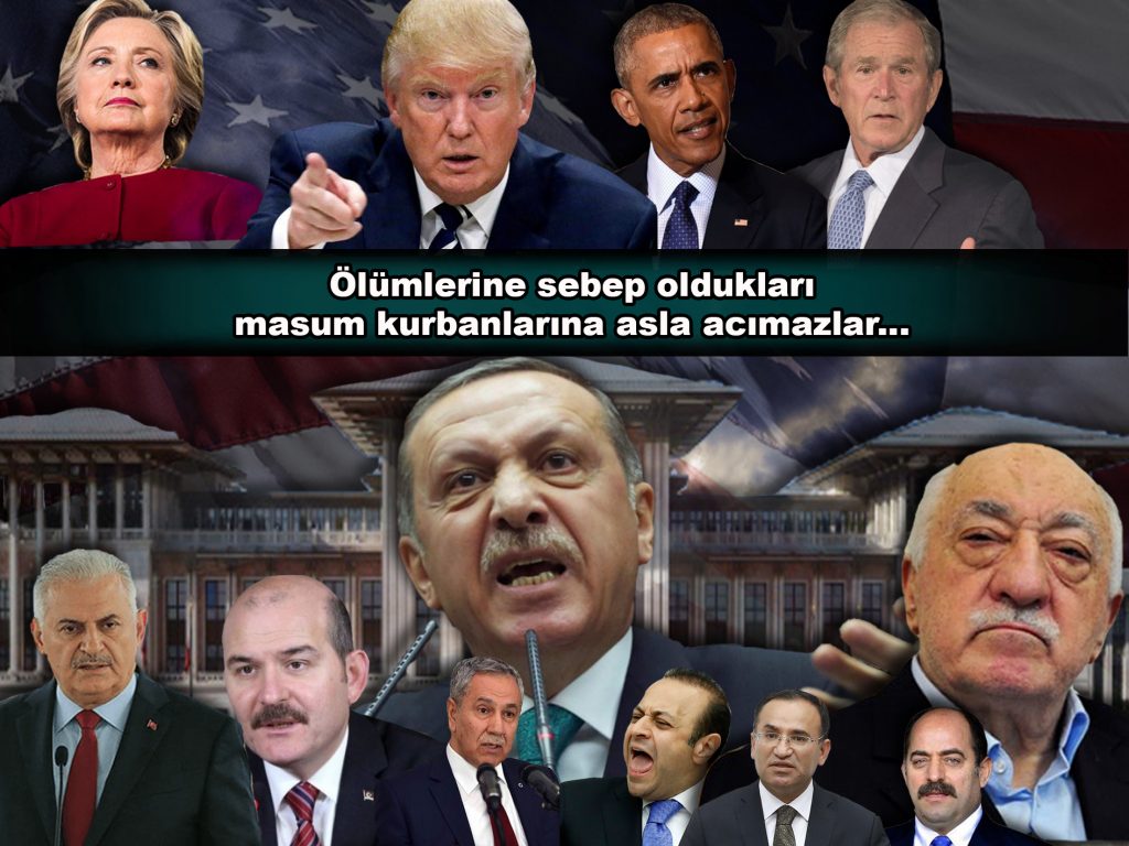 Ölümlerine sebep oldukları masum kurbanlarına asla acımazlar…