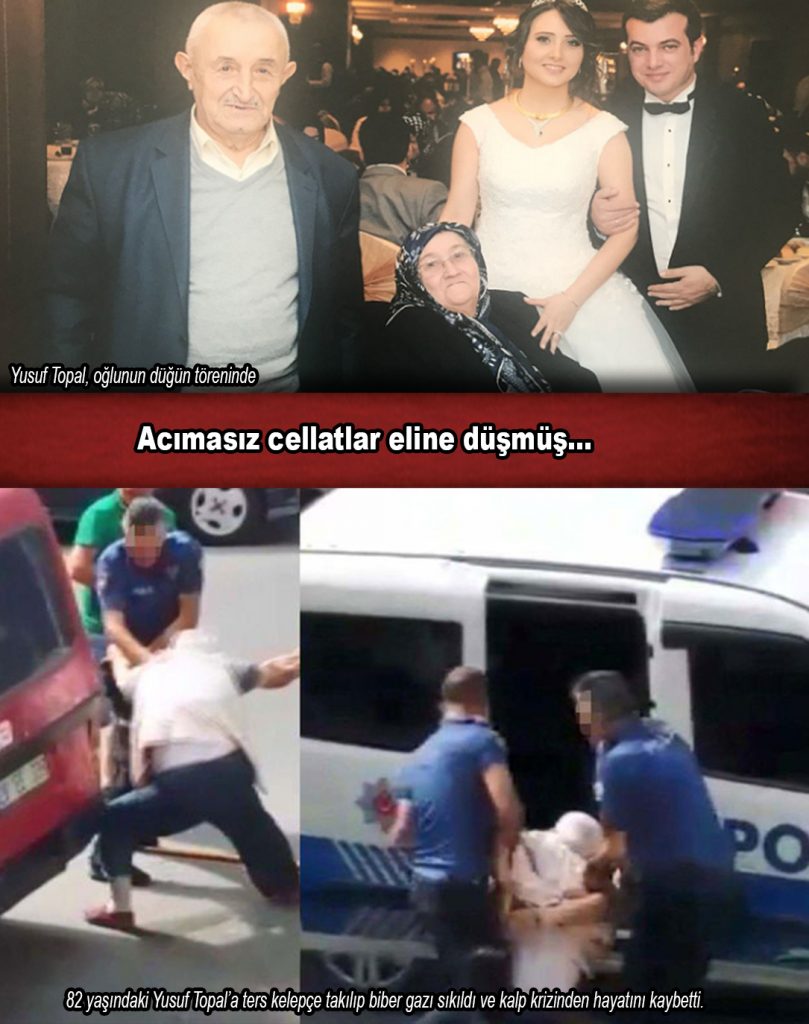 Acımasız cellatlar eline düşmüş…