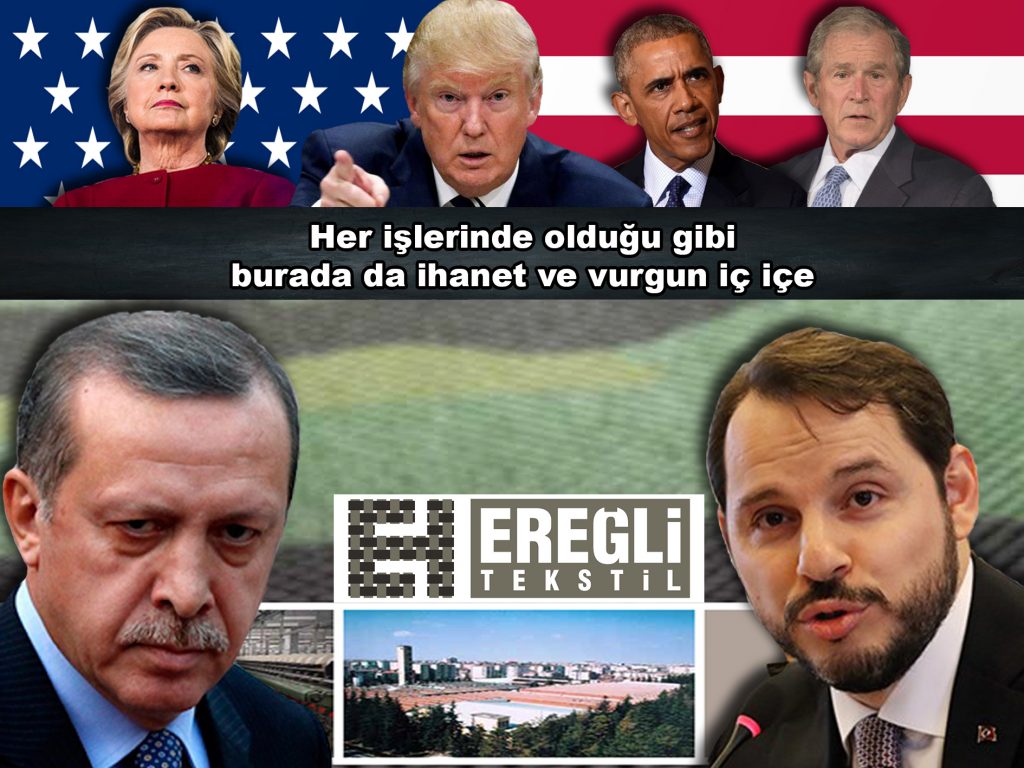 Her işlerinde olduğu gibi burada da ihanet ve vurgun iç içe