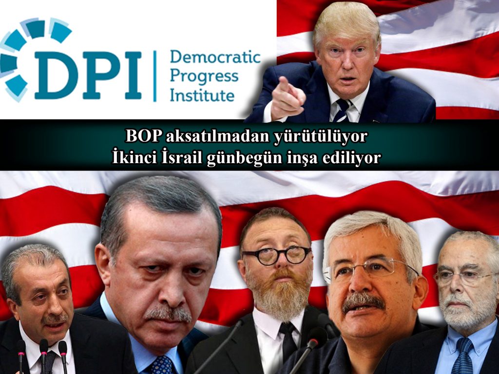 BOP aksatılmadan yürütülüyor, İkinci İsrail günbegün inşa ediliyor