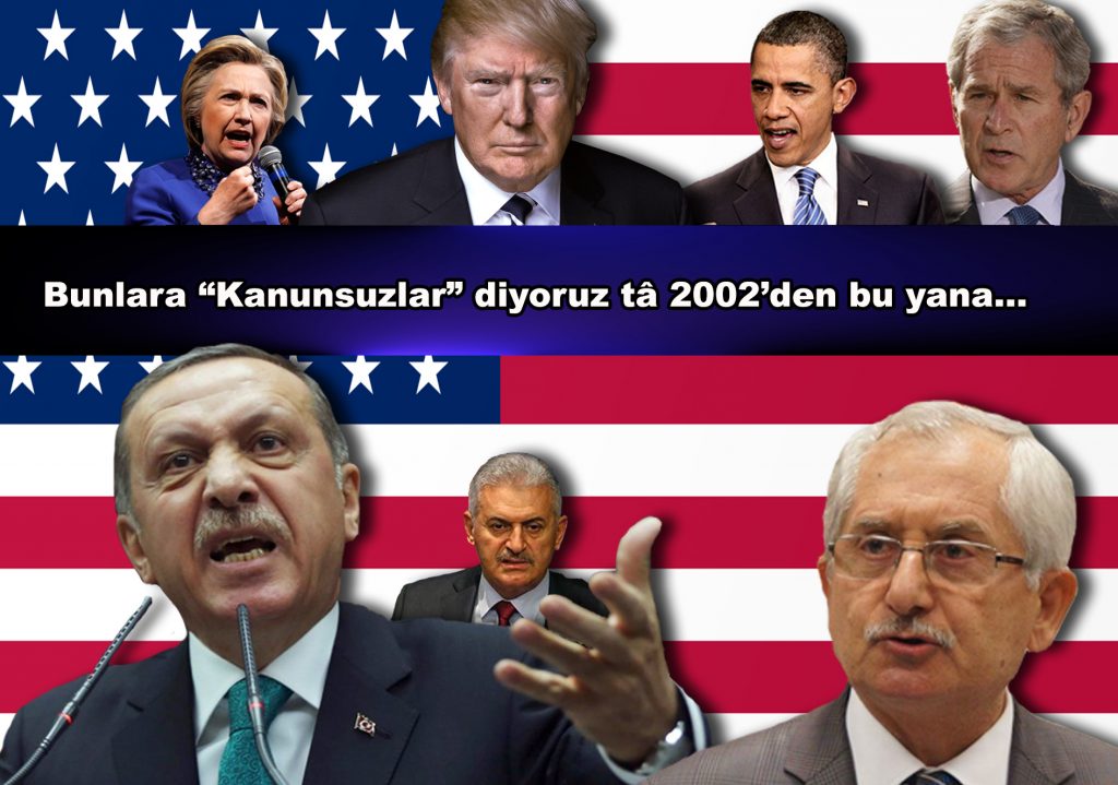 Bunlara “Kanunsuzlar” diyoruz tâ 2002’den bu yana…