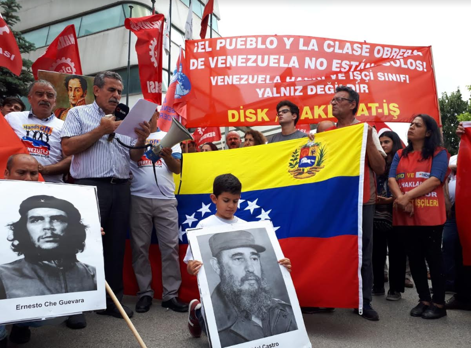 Nakliyat-İş’ten: Venezuela İşçi Sınıfı ve Halkı yalnız değildir