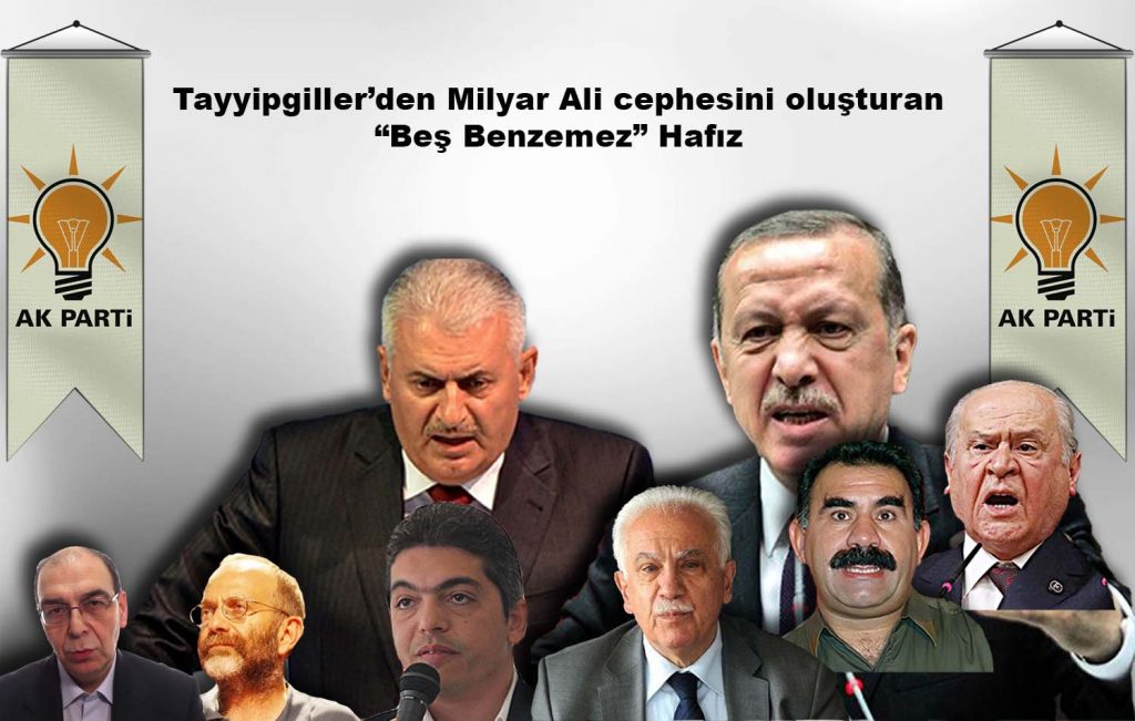 Tayyipgiller’den Milyar Ali cephesini oluşturan “Beş Benzemez” Hafız