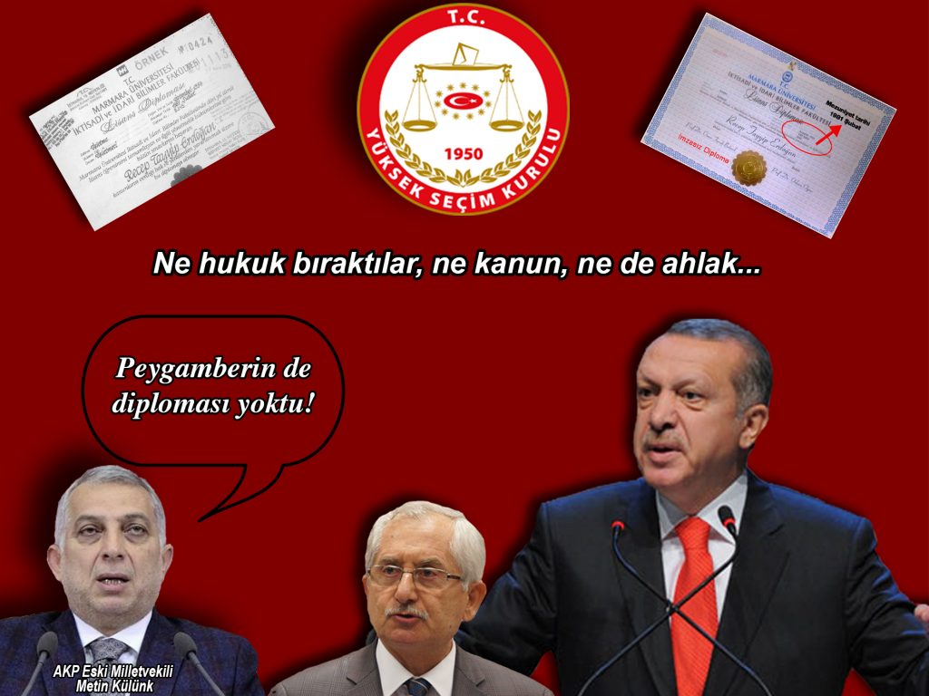 Ne hukuk bıraktılar, ne kanun, ne de ahlak…