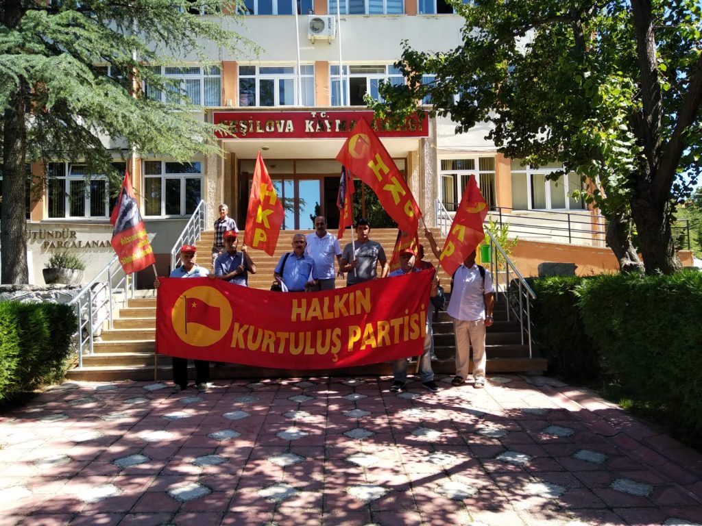 Salda Gölü’nün TOKİ eliyle yağmalanmasını protesto ettik