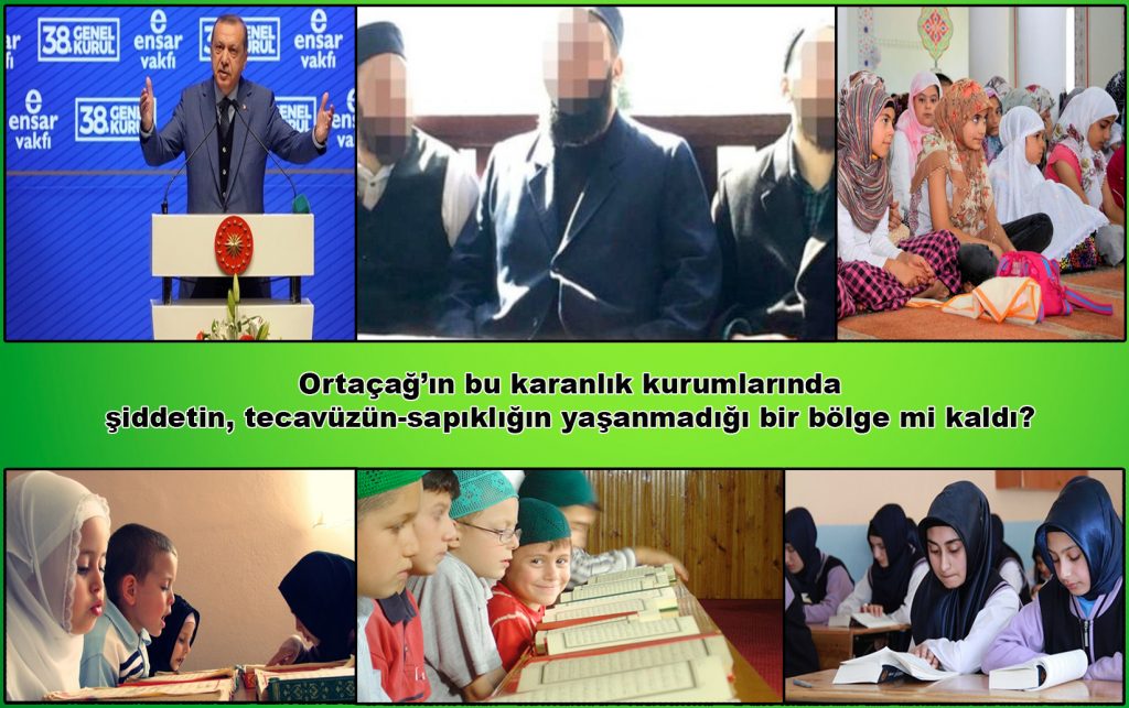 Ortaçağ’ın bu karanlık kurumlarında şiddetin, tecavüzün-sapıklığın yaşanmadığı bir bölge mi kaldı?