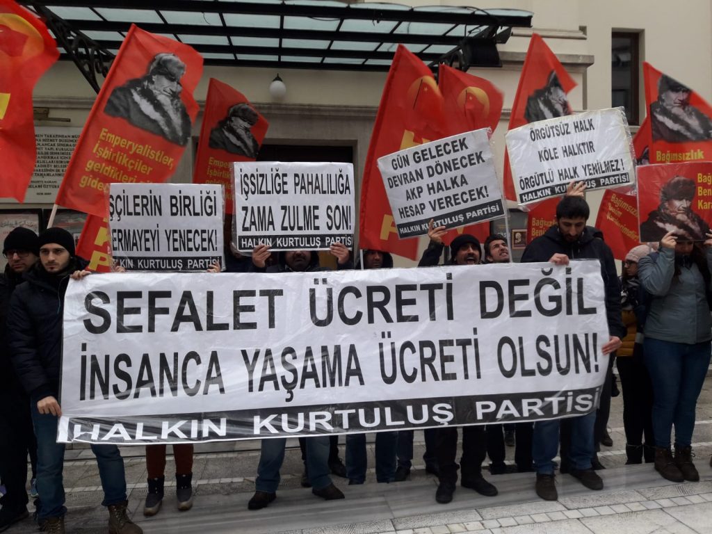 Sefalet Ücreti Değil, İnsanca Yaşama Ücreti Olsun!