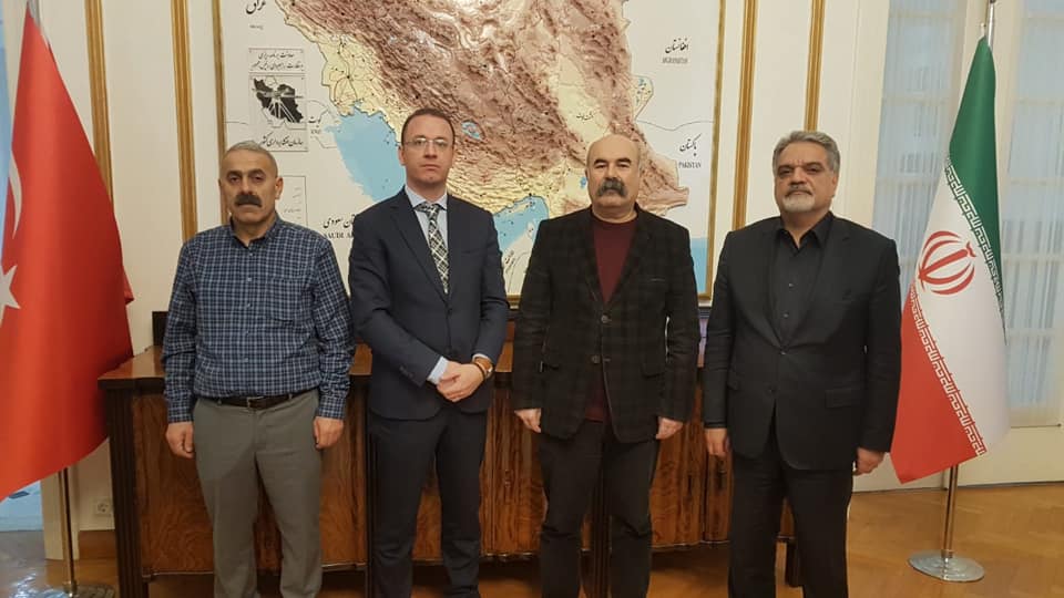 Halkın Kurtuluş Partisi’nden İran Büyükelçiliği’ne Taziye Ziyareti