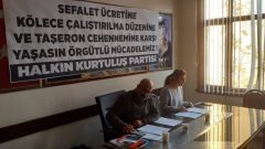 Konya İl Örgütümüz “Asgari ücretin sefalet ücreti olmasının nedenleri ve çözüm yolları” başlıklı konferans gerçekleştirdi