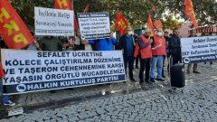 HKP İzmir İşçi Komitesi bir kez daha “Asgari Ücret İnsanca Yaşanacak Bir Ücret Olmalıdır” dedi!