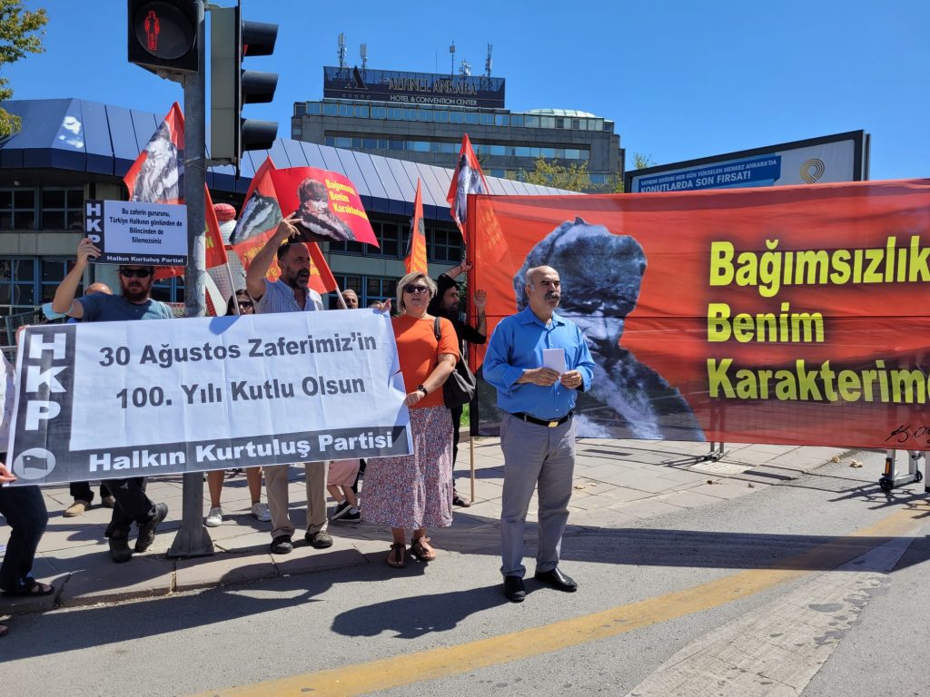 “Keşke Yunan galip gelseydi”, diyen vatan hainlerine inat, Şanlı 30 Ağustos Zaferi’mizin 100. Yıldönümünü coşkuyla kutladık