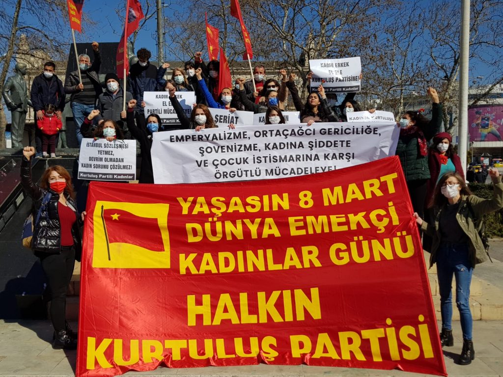Yaşasın 8 Mart Dünya Emekçi Kadınlar Günü