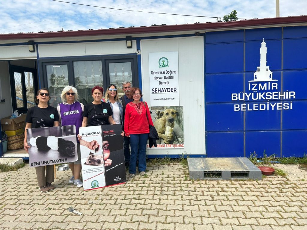 HKP İzmir Milletvekili Adayları olarak Seferihisar Doğa ve Hayvan Dostları Derneği SEHAYDER’i ziyaret ettik