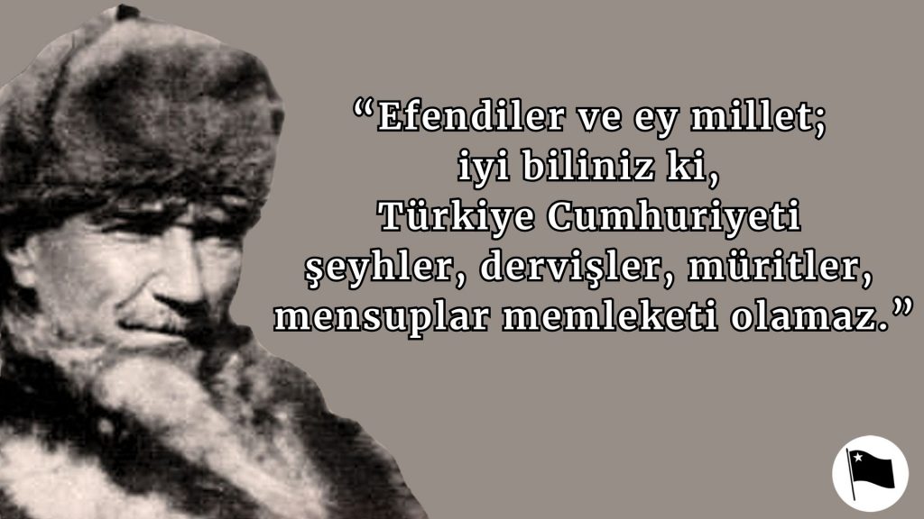 Laiklik İlkesinin kabulünün 87’nci yılında Laik Cumhuriyet can çekişiyor! Gerçek Laiklik, İkinci Kurtuluş Savaşı’mızın zaferiyle mümkün olacaktır!