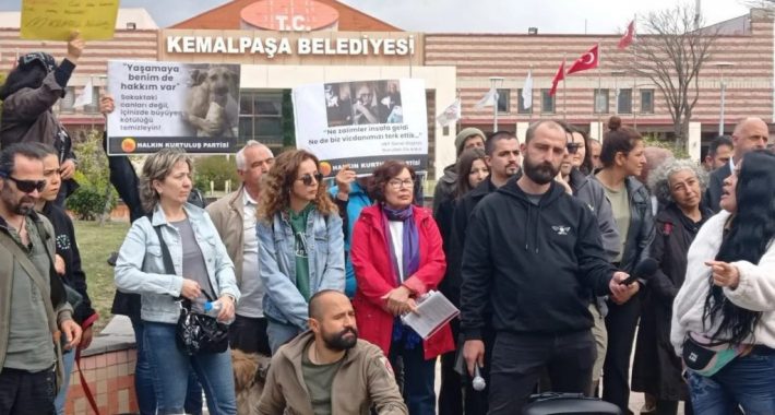 Halkın Kurtuluş Partisi İzmir İl Örgütü olarak katıldığımız Kemalpaşa Belediyesi-Armutlu Hayvan Barınağında öldürülen köpekler için yapılan protesto eylemine ilişkin açıklamamızdır