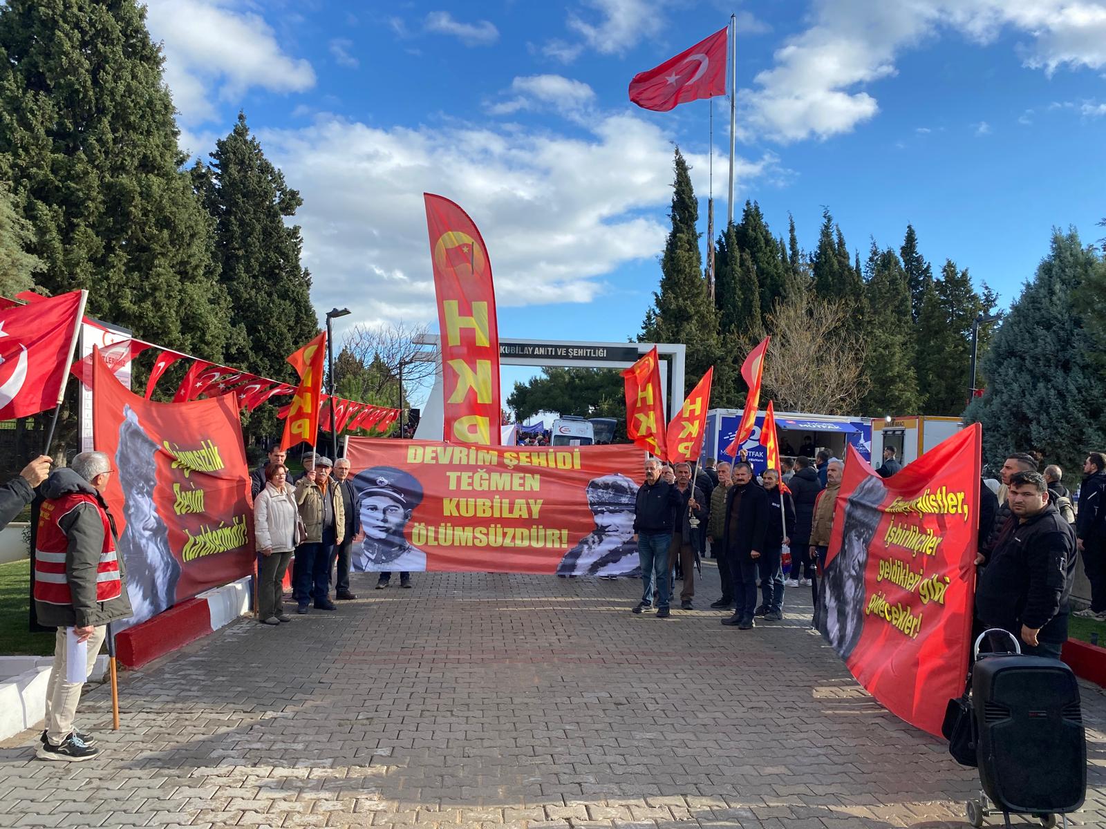 Devrim Şehitleri Teğmen Kubilay, Bekçi Şevki ve Bekçi Hasan’ı Andık