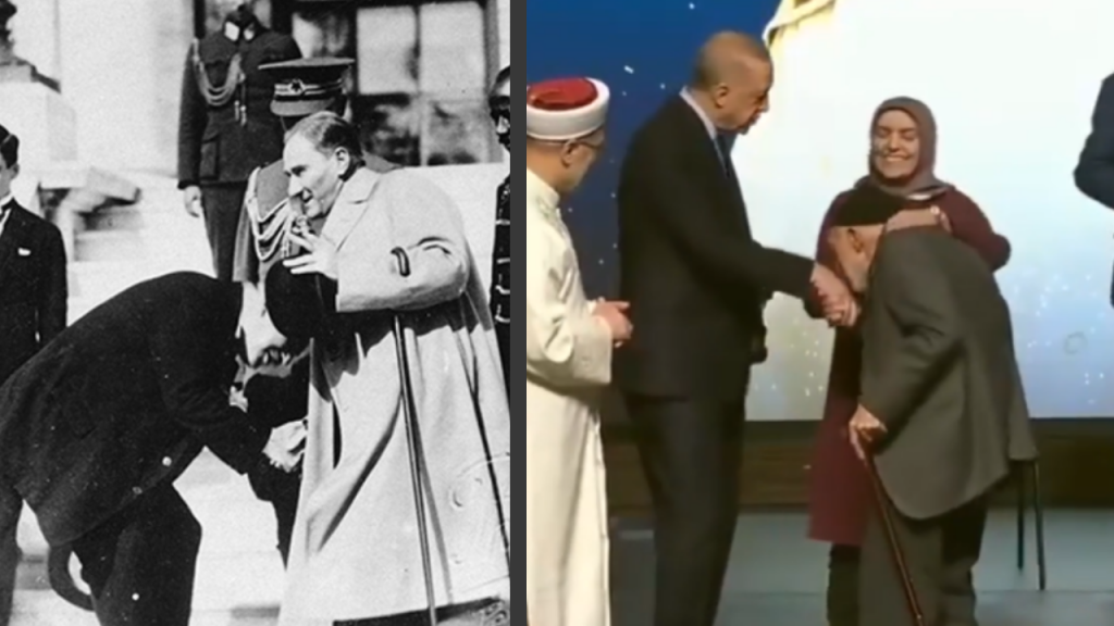 “Bir Resim 1000 Söze Bedeldir” Böylesi El Öpme Kula Kulluk Demektir, Sınıflı Toplum Ürünüdür   