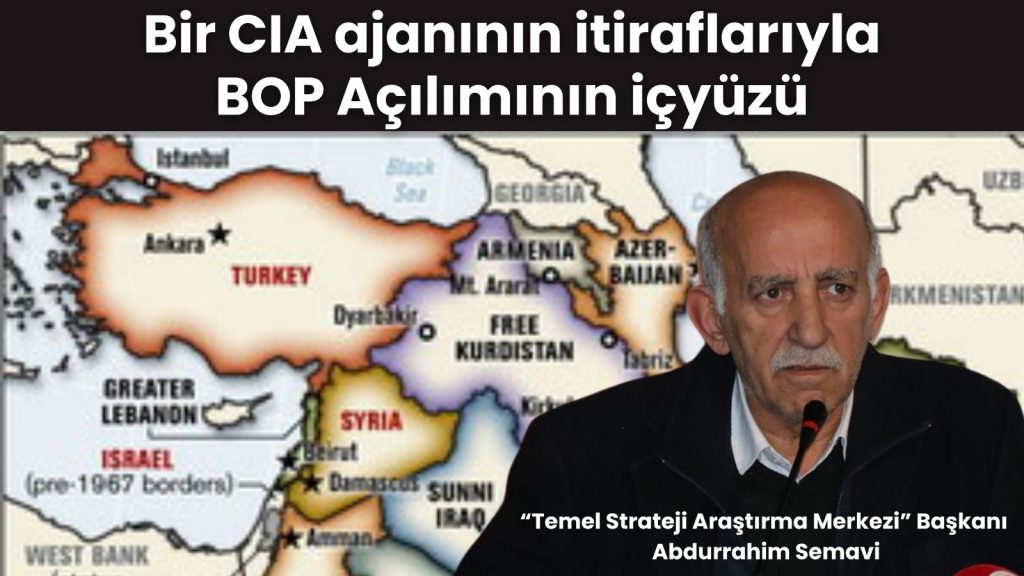 Bir CIA ajanının itiraflarıyla BOP Açılımının içyüzü