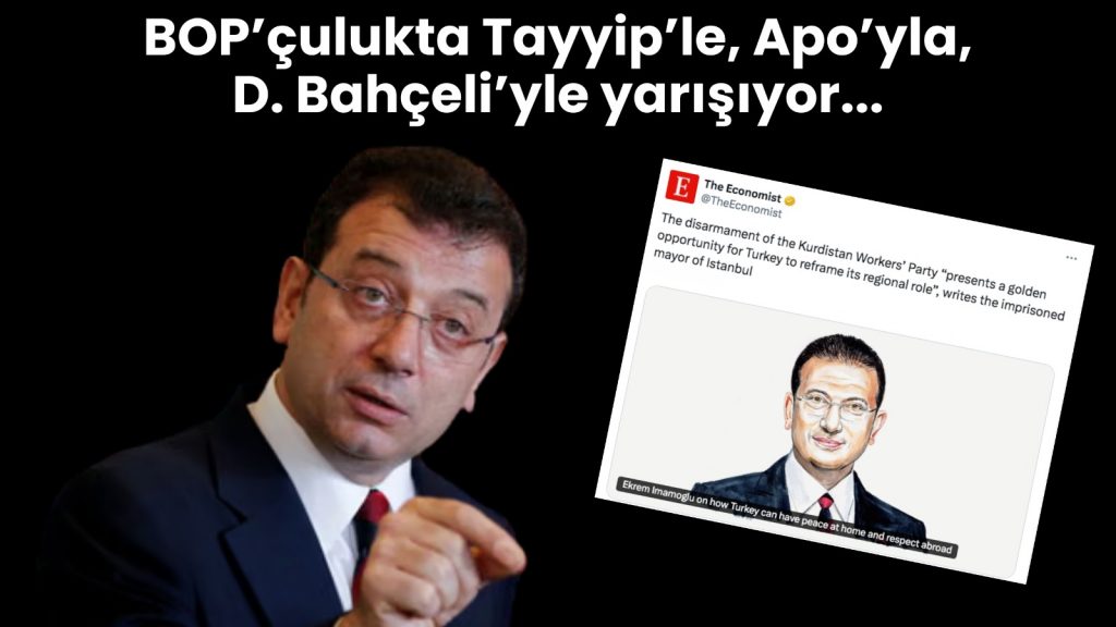 BOP’çulukta Tayyip’le, Apo’yla, D. Bahçeli’yle yarışıyor