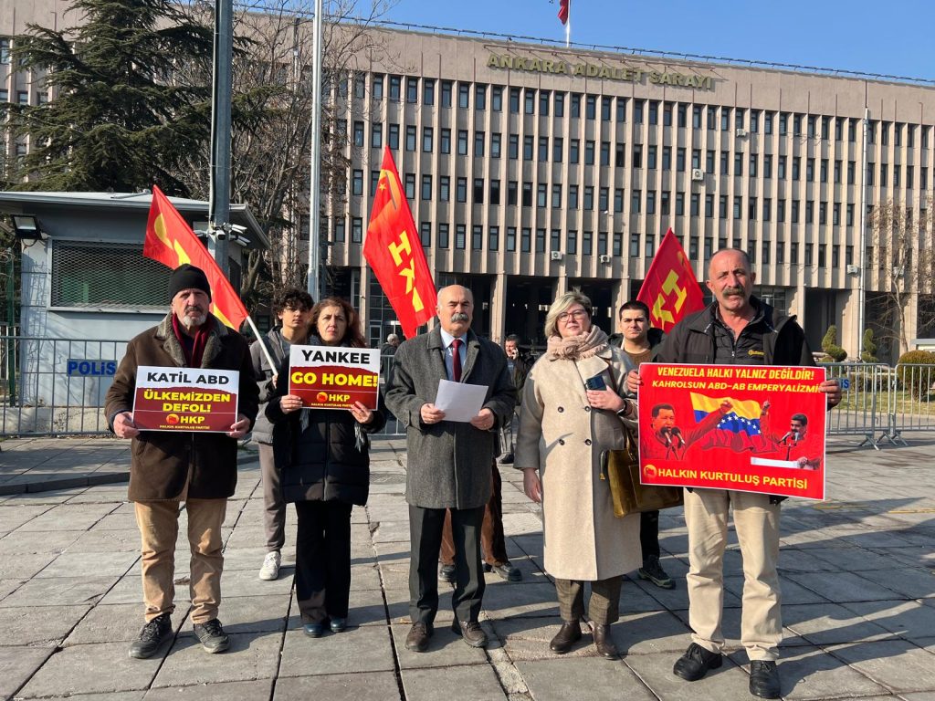 Katil ABD’nin Bolivarcı Venezuela Cumhuriyeti’ne Saldırısını ve Devlet Başkanı Nicolas Maduro’yu Esir Almasını Uluslararası Ceza Mahkemesine (UCM) Taşıdık