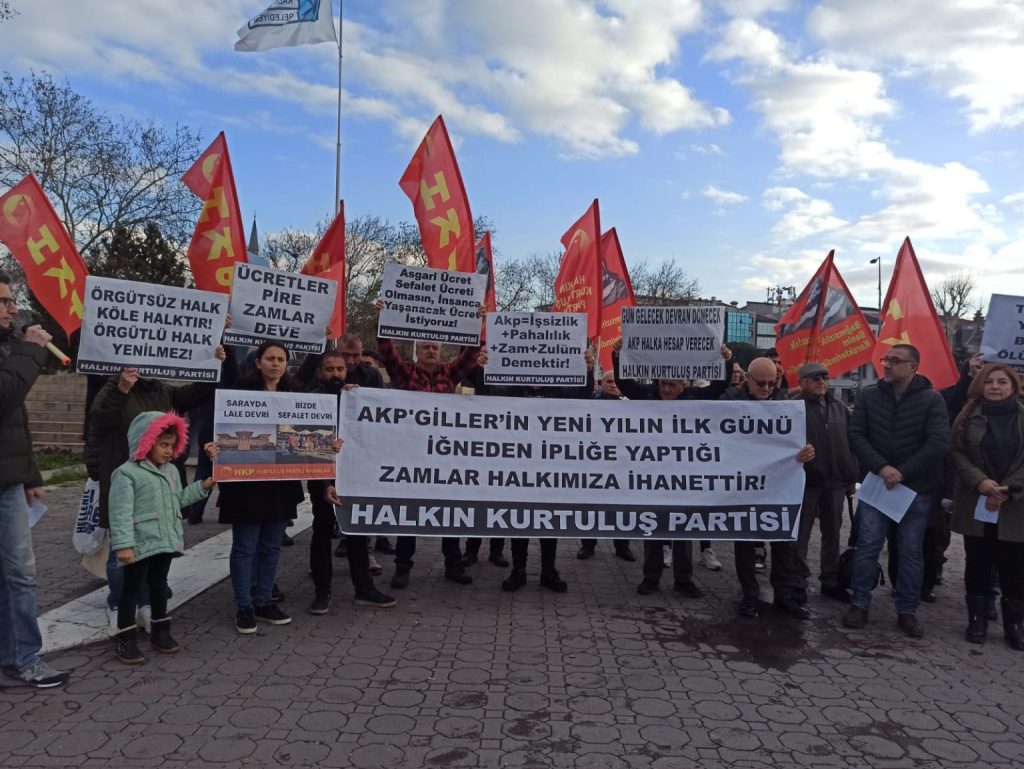 Parababalarının Kâr Düzeninin Bekçisi Olan AKP’giller  Halkımıza Ölümlerden Ölüm Beğendiriyor!