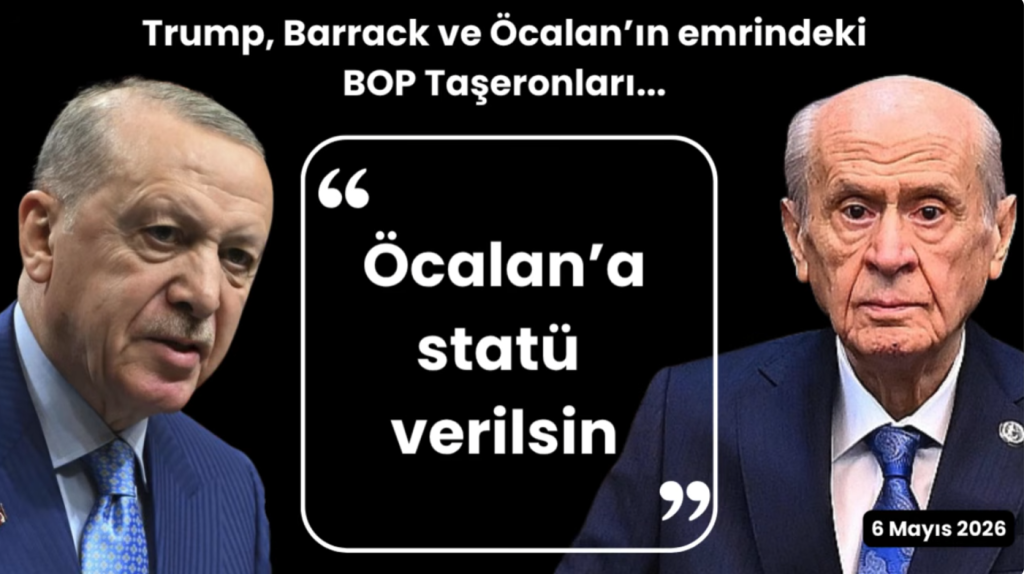Trump, Barrack ve Öcalan’ın emrindeki BOP Taşeronları