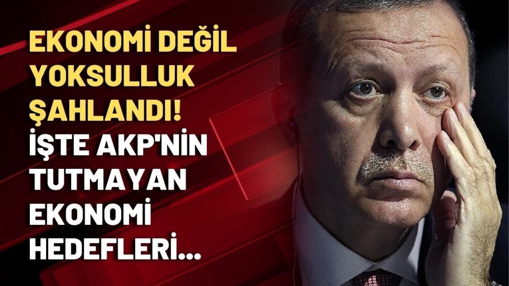 AKP’giller Ekonomide  Ayarı Tutturamıyor