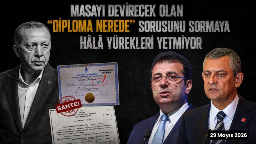 Masayı devirecek olan “Diploma Nerede” sorusunu sormaya hâlâ yürekleri yetmiyor