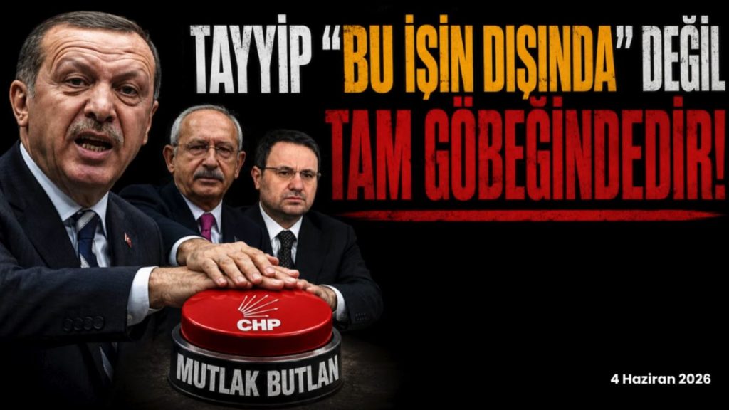 Tayyip “Bu işin dışında” değil, tam göbeğindedir!