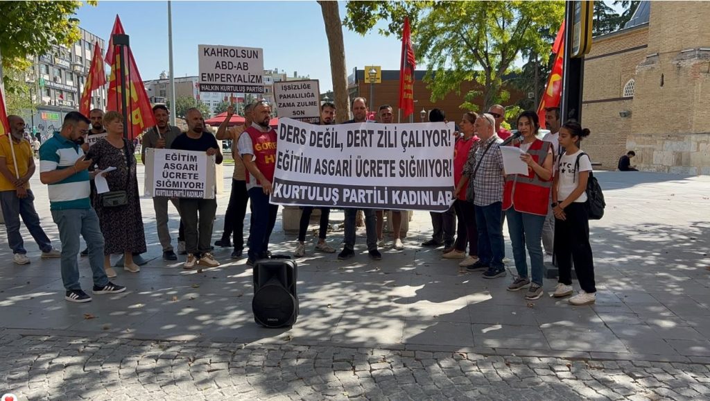 Ders Zili Değil Dert Zili Çalıyor, Eğitim Asgari Ücrete Sığmıyor!